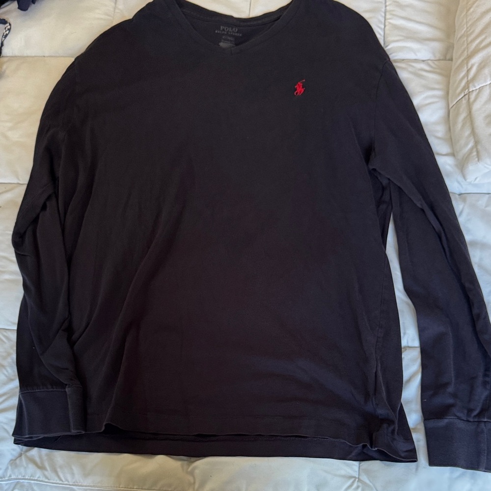 Polo Ralph Lauren navy Long Sleeve Tee